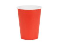 Opakowanie Kubeczki papierowe czerwone 250ml 6szt