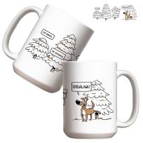 Opakowanie Kubek 440ml - Choinka