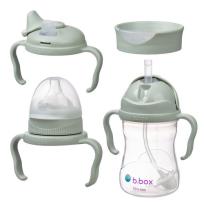 Opakowanie Kubek 4w1 zestaw 240 ml, szałwiowy, b.box