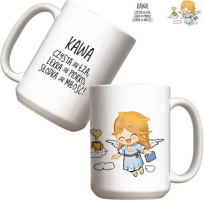 Opakowanie Kubek - Anielska Kawa 440ml