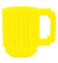 Opakowanie Kubek klockowy Neon żółty