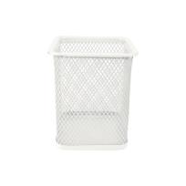 Opakowanie Kubek na długopisy siatka kwadrat perłowy LEVIATAN