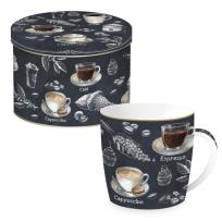 Opakowanie Kubek porcelanowy w ozdobnej puszce 350ml