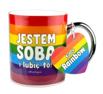 Opakowanie Kubek Rainbow Jestem sobą