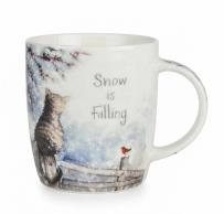 Opakowanie Kubek Snow is falling Święta