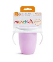 Opakowanie Kubek treningowy z uchwytami Munchkin Miracle 360° 207ml fioletowy