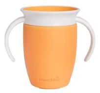 Opakowanie Kubek treningowy z uchwytami Munchkin Miracle 360° 207ml pomarańczowy