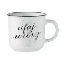 Opakowanie Kubek vintage - Ufaj wierz