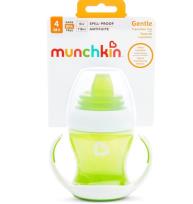 Opakowanie Kubek z miękkim ustnikiem i uchwytami Munchkin 118ml zielony