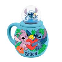 Opakowanie Kubek z pokrywką i kulą śnieżną Disney Lilo & Stitch