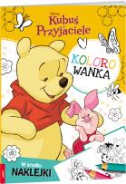 Okładka książki Kubuś i przyjaciele Kolorowanka KOLX-9104