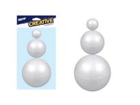 Opakowanie Kula gładka zestaw 6/8/10cm 3 sztuki