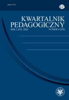 Okładka książki Kwartalnik Pedagogiczny 2024/4