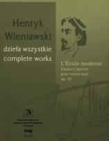 Okładka książki L'Ecole moderne - Etudes-Caprices
