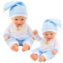 Opakowanie Lalka bobas w niebieskiej pożamce