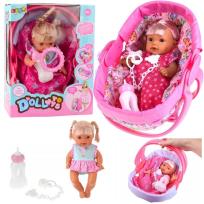Opakowanie Lalka bobas w nosidełku plus akcesoria