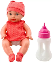 Opakowanie Lalka bobas z butelką 30cm