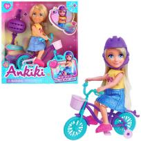 Opakowanie Lalka dziewczynka z kaskiem na rowerze