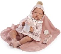 Opakowanie Lalka hiszpańska Lua z kocykiem i butelką 42cm