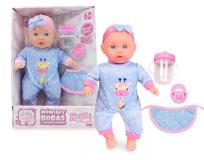 Opakowanie Lalka Natalia bobas z akcesoriami mówiący 30cm