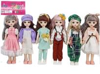 Opakowanie Lalka stylowa zginane ręce i nogi 29cm MIX