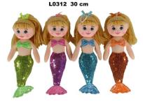 Opakowanie Lalka Syrenka 30cm MIX