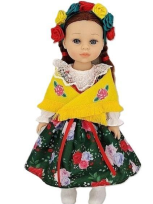 Opakowanie Lalka w stroju ludowym 38cm