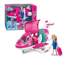 Opakowanie Lalka z samolotem i akcesoriami