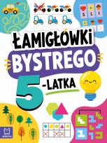 Okładka książki Łamigłówki bystrego 5-latka