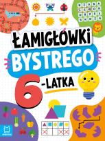 Okładka książki Łamigłówki bystrego 6-latka