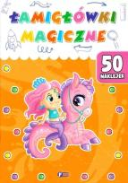 Okładka książki Łamigłówki magiczne. 50 naklejek