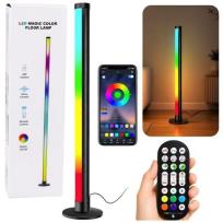 Opakowanie Lampa Podłogowa LED narożna stojąca RGB muzyczna
