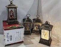 Opakowanie Lampion ledowy z motywem świątecznym