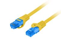Okładka książki LANBERG PATCHCORD S/FTP KAT.6A 20M ŻÓŁTY LSZH CCA (FLUKE PASSED) PCF6A-10CC-2000-Y