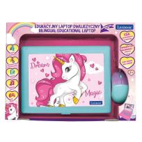 Opakowanie Laptop edukacyjny 124 funkcje Jednorożec