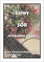 Okładka książki Łatwy Sor (mistrzowie gitary) - gitara klasyczna..
