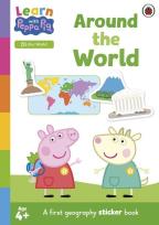 Opakowanie Learn with Peppa: Around the World sticker activity book
