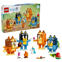 Opakowanie LEGO Bluey rodzina Blue z klocków 11217