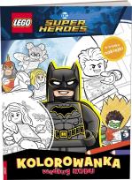 Okładka książki Lego DC COMICS Kolorowanka według kodu