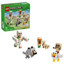 Opakowanie LEGO Minecraft Atak kurzego Jeźdźca na pustyni 21592