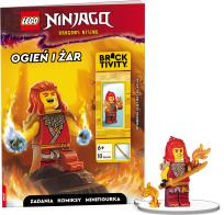 Okładka książki Lego ninjago. Ogień i żar