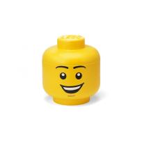 Opakowanie Lego pojemnik główka small - happy boy