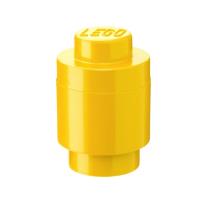 Opakowanie Lego pojemnik klocek jedynka okrągły żółty