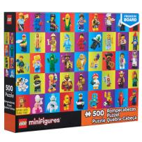 Opakowanie LEGO Puzzle 500 Minifigurki Collage 1