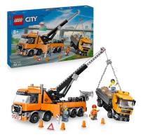 Opakowanie LEGO(R) CITY 60467 (3szt) Wóz holowniczy z dźwigiem