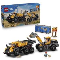 Opakowanie LEGO(R) CITY 60494 (2szt) Wywrotka i ładowarka