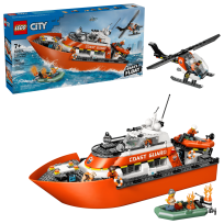 Opakowanie LEGO(R) CITY 60504 Łódź ratunkowa i helikopter straży przybrzeżnej