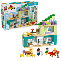 Opakowanie LEGO(R) DUPLO 10470 Nowoczesny dom rodzinny 3 w 1 z figurkami