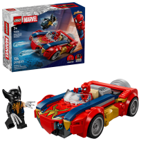 Opakowanie LEGO(R) SUPER HEROES 76336 Spider-Man w samochodzie kontra zvenomowany Wolverine
