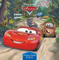 Okładka książki Leśna zjawa. Przygody Zygzaka McQueena. Disney Pixar Auta